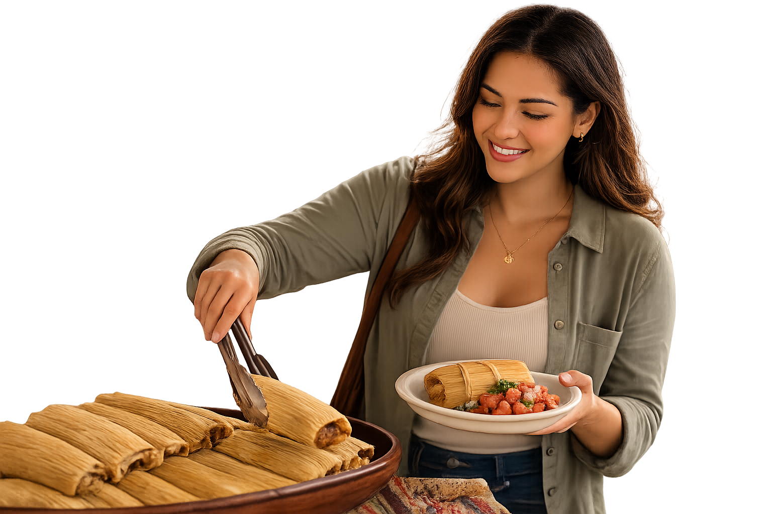 Delicious tamales